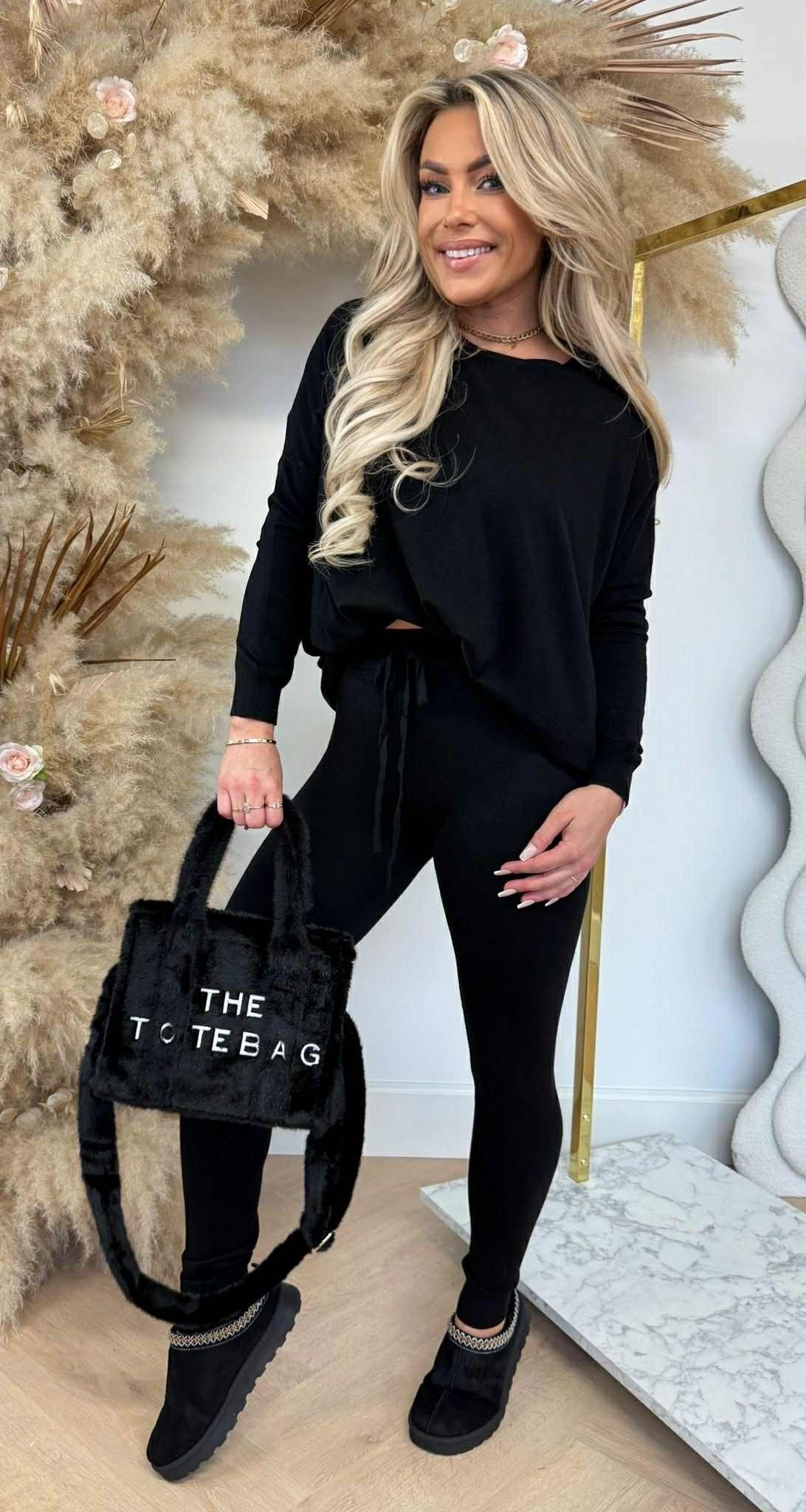 COMFY OVERSIZED PAK 9818 BLACK