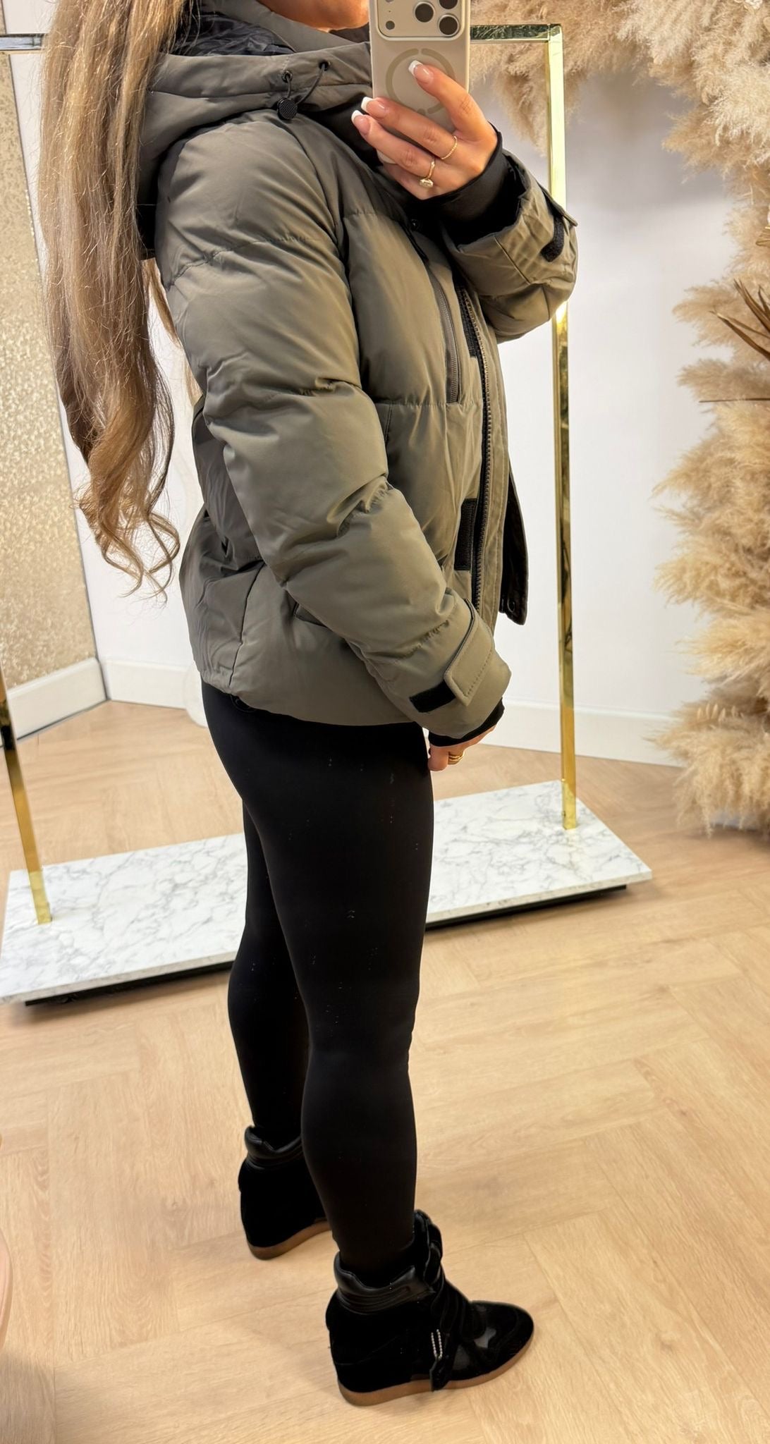 PUFFER MUSTHAVE JACKET 7588 TAUPE
