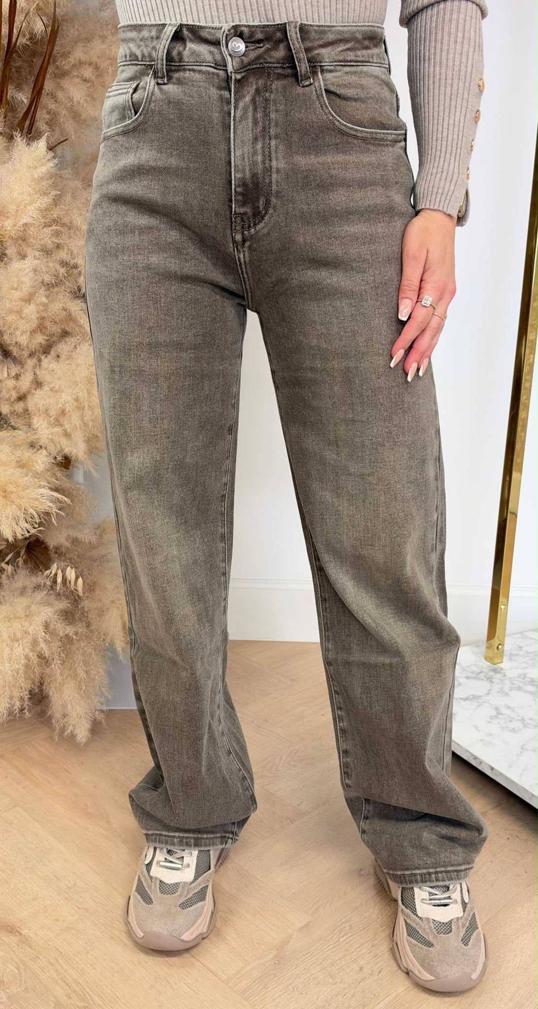 MIELS DIRTY WASHING JEANS 270 BROWN
