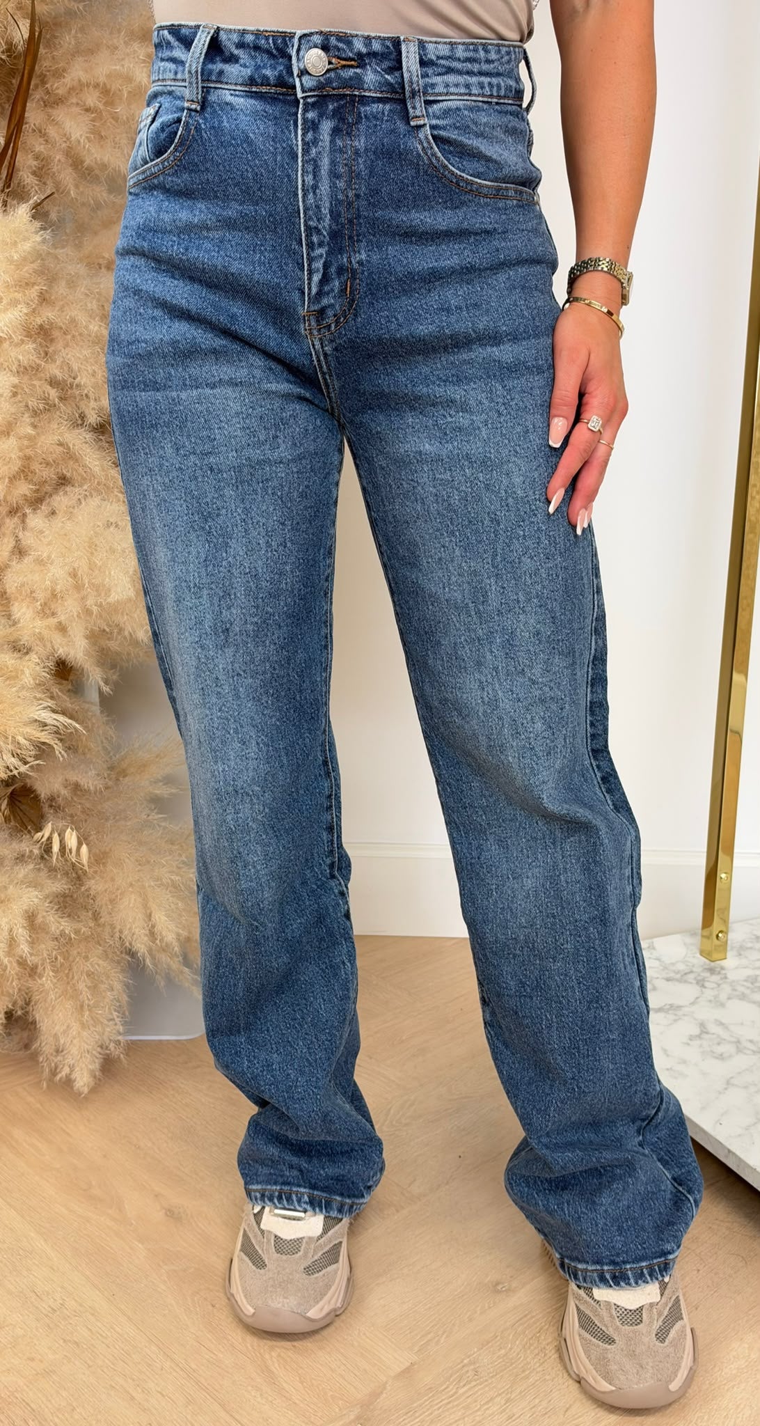 SPOTS SPARKLE POCKET JEANS 5581 DARKBLUE
