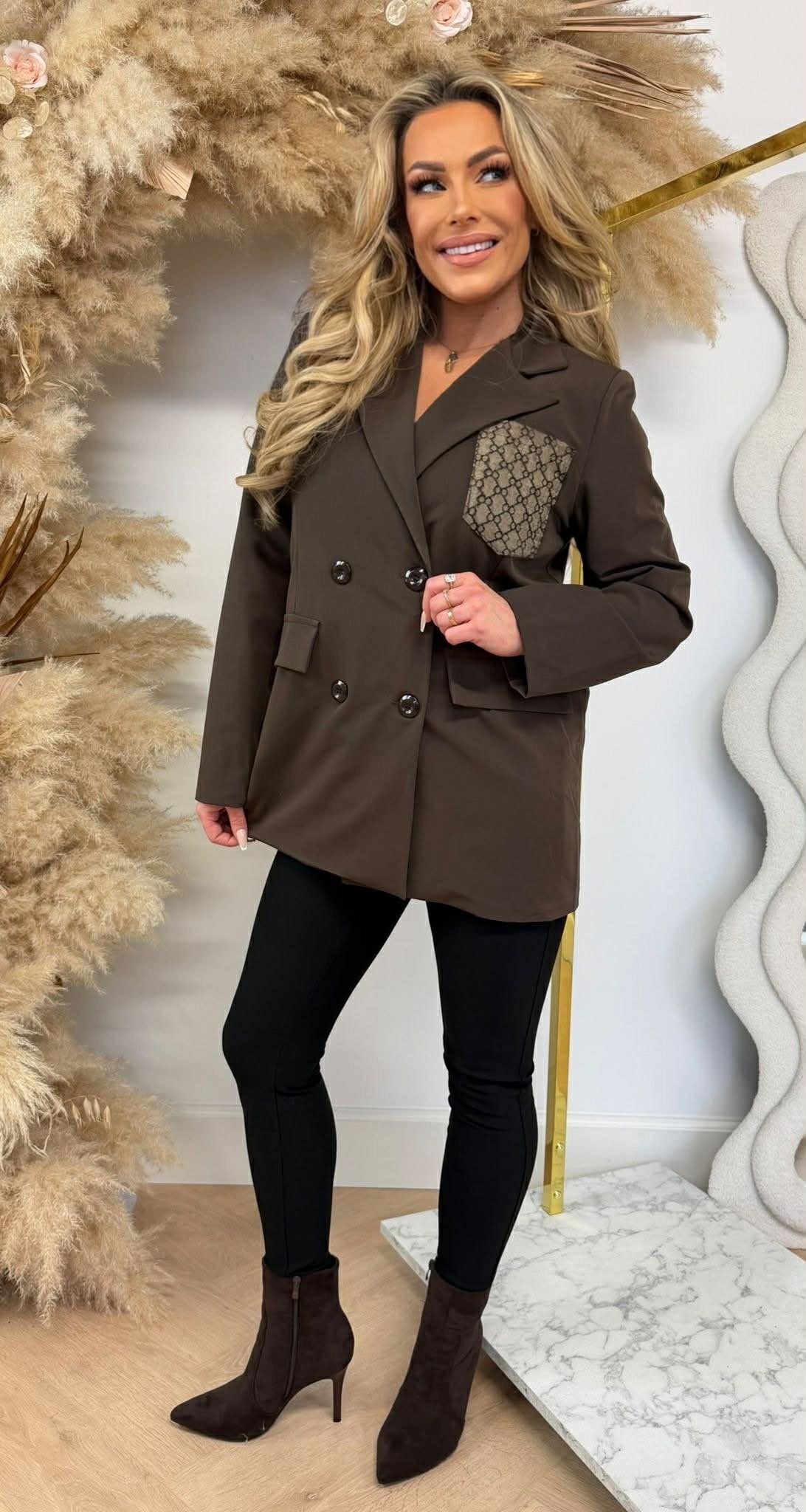 GUC BLAZER SCHOKO