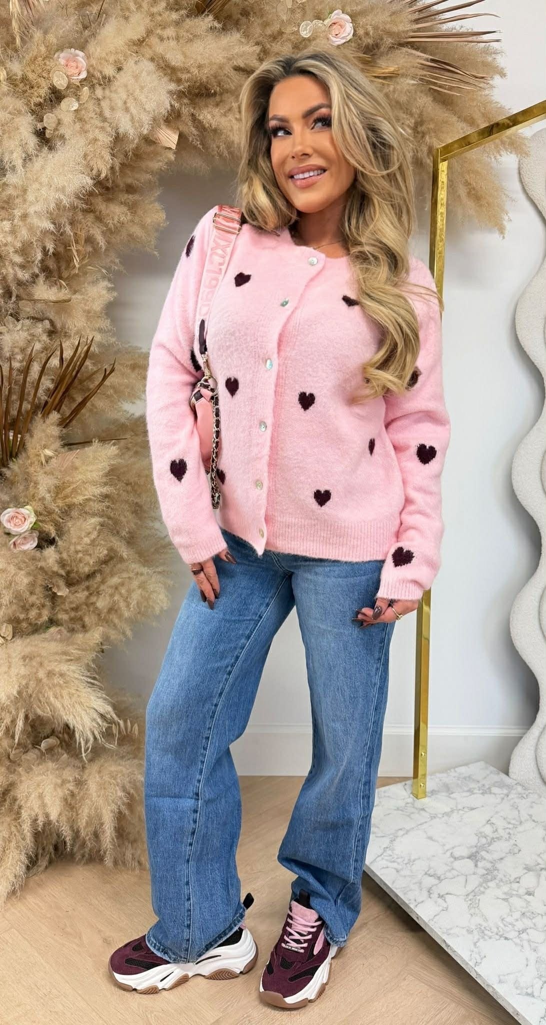 HARTJES SWEAT/VEST 1028 PINK