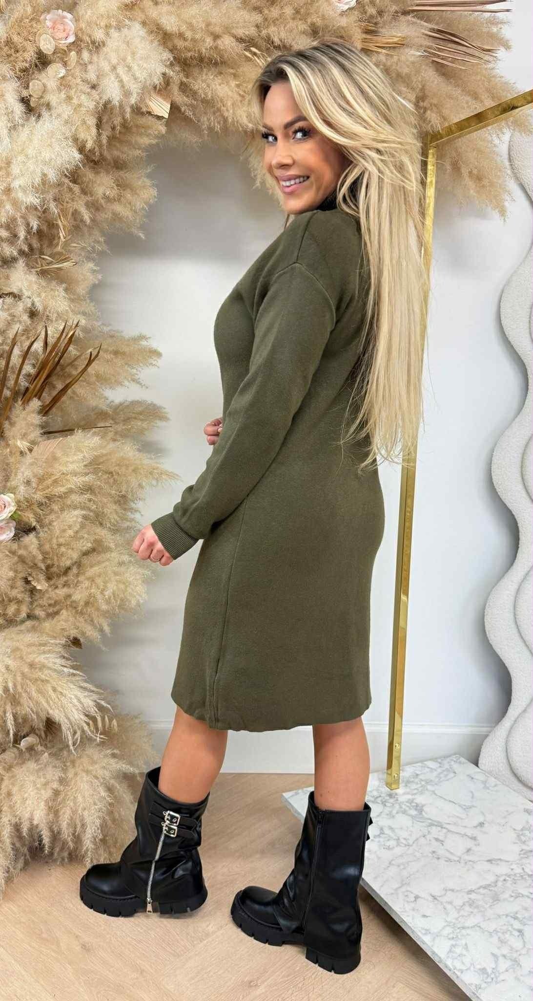 KAYLLA REISSVERSCHLUSSKLEID 5644 ARMYGRÜN