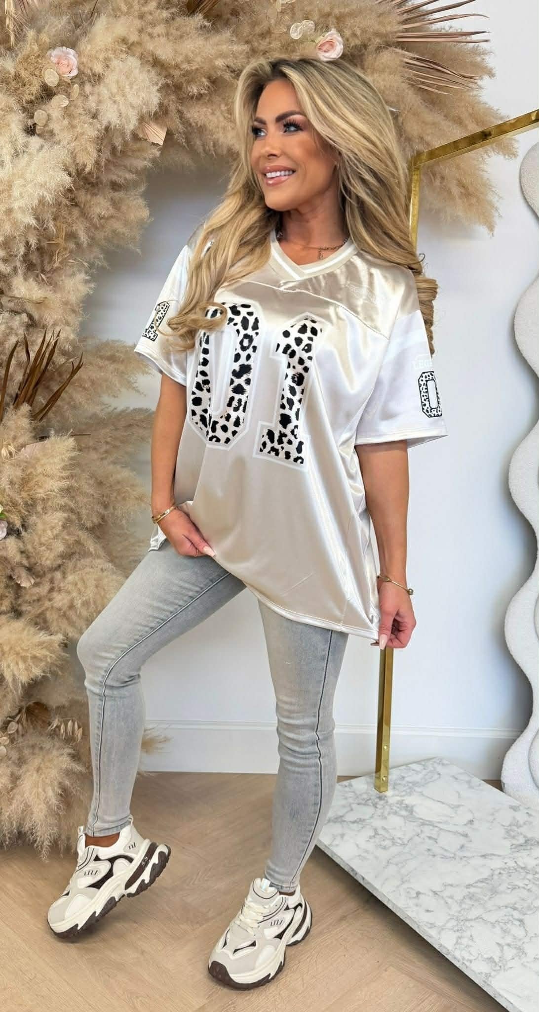 LEGENDARY 01 BASEBALL TEE BEIGE
