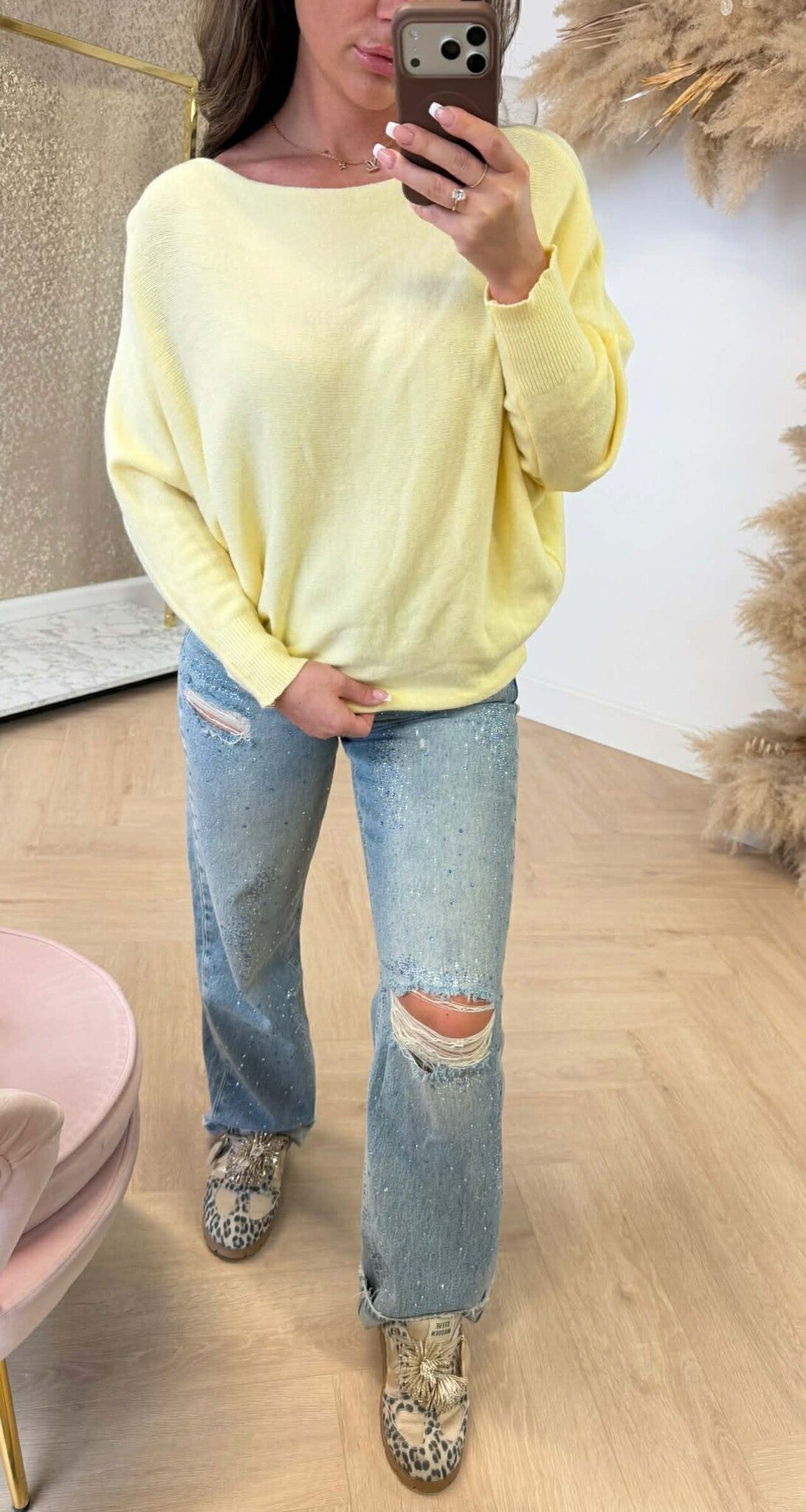 LAURA SOFT TOUCH TOP YELLOW