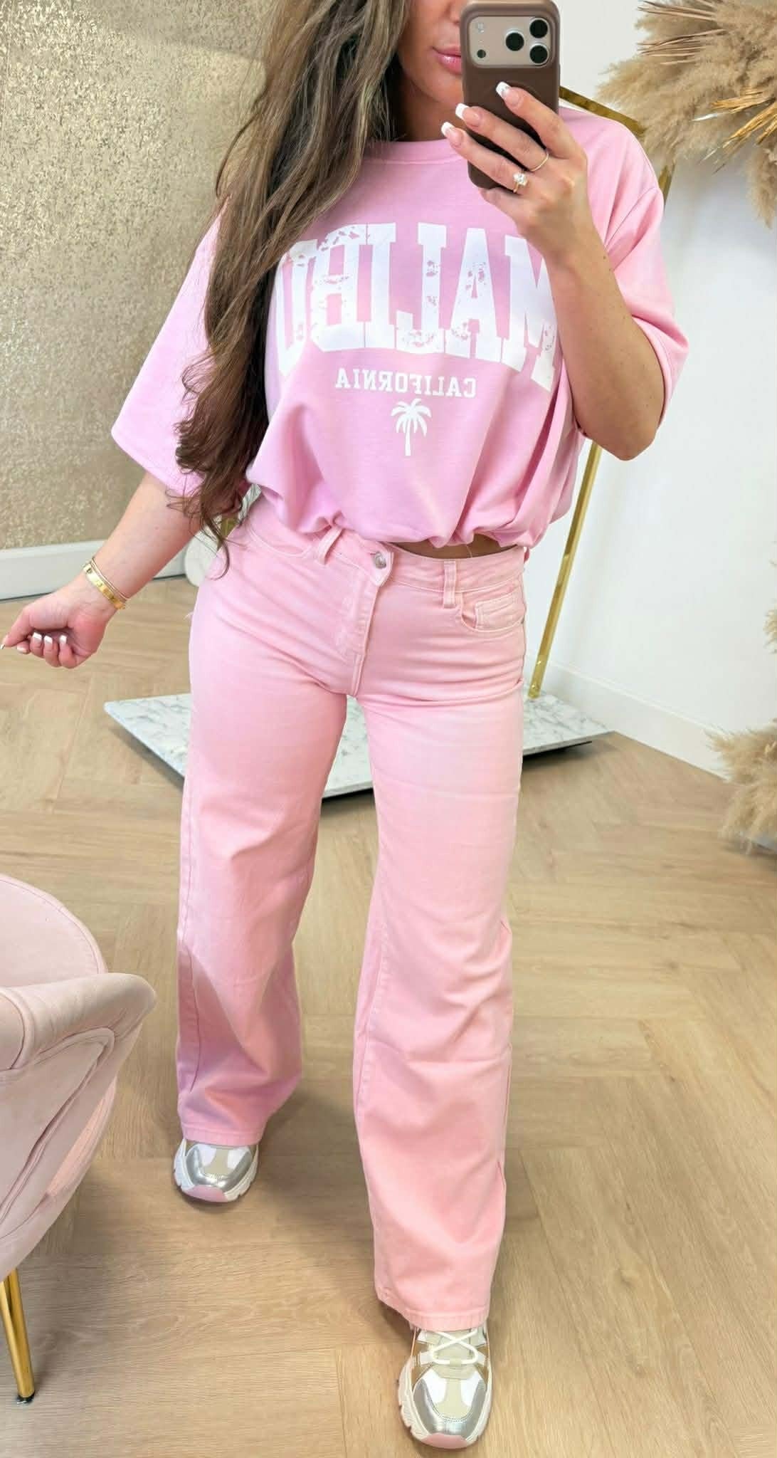 MALIBU CROP-TOP PINK