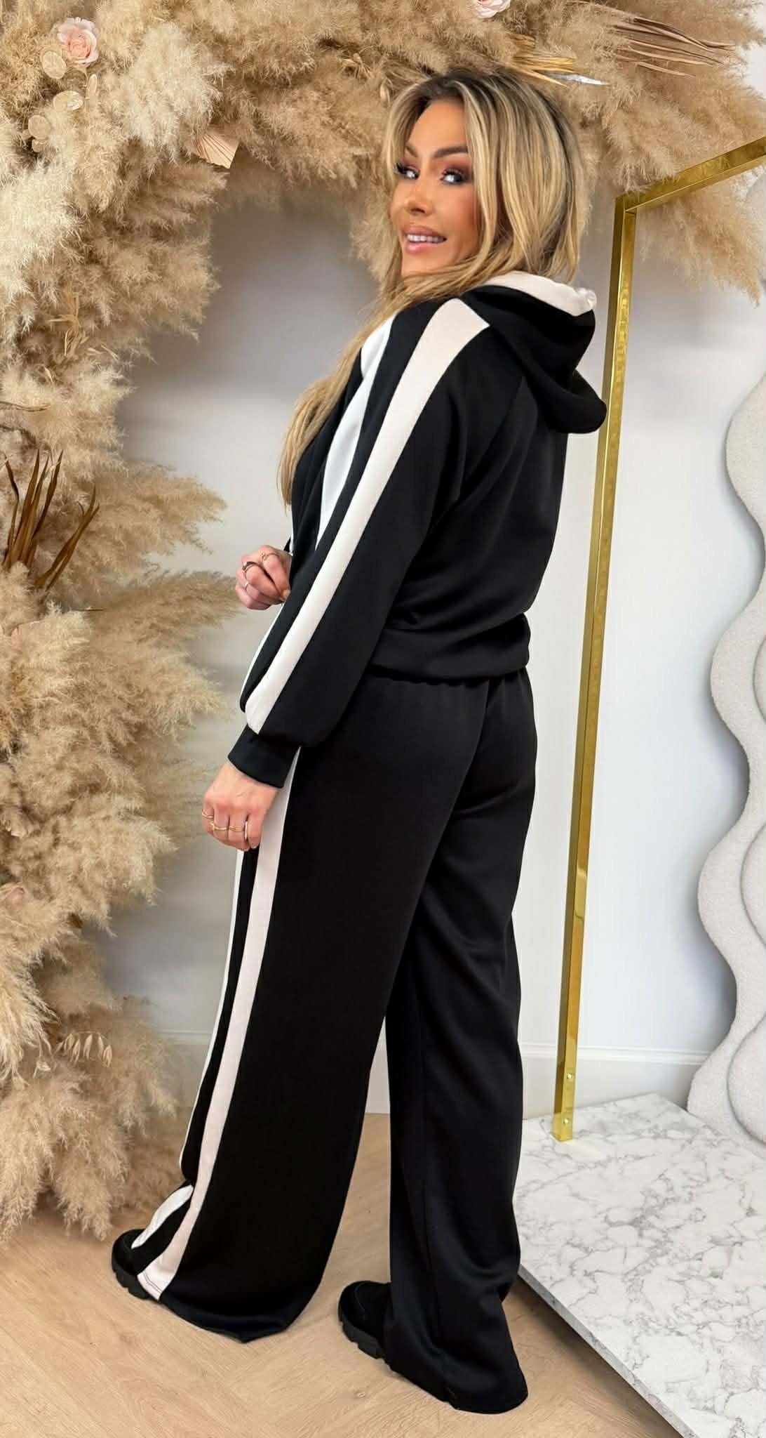 ENSEMBLE MAXIME RAYÉ NOIR