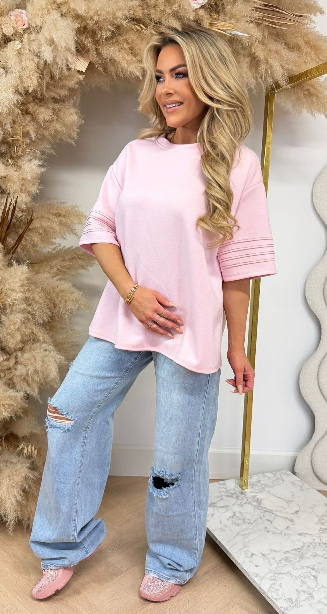 NAOMI GOLDY TEE ROSE
