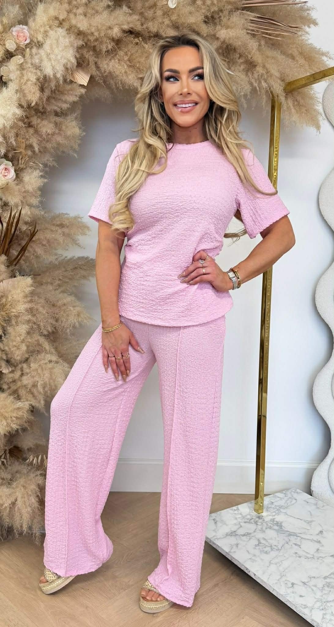 NINI STRETCHY SET LIGHTPINK