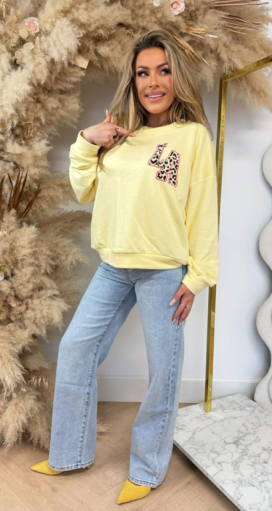 PANTER LA SWEAT YELLOW