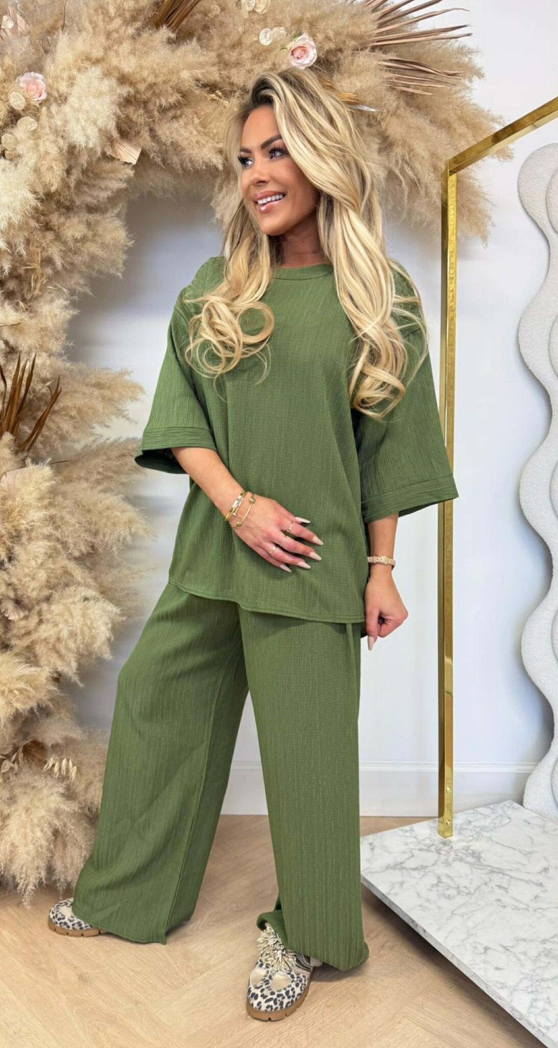 ROMY SET ARMYGREEN