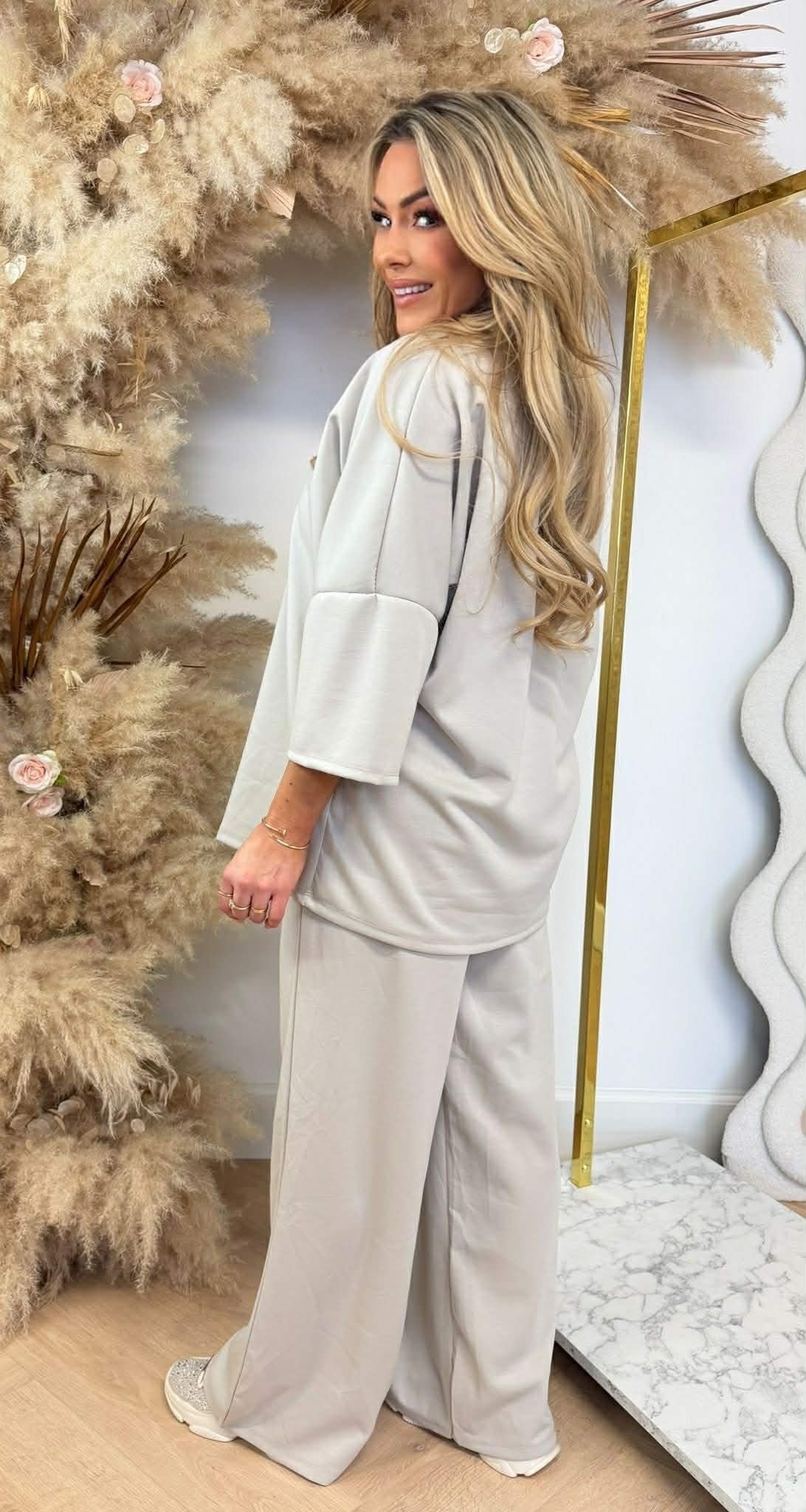 SARAH 2 PIECE SET BEIGE