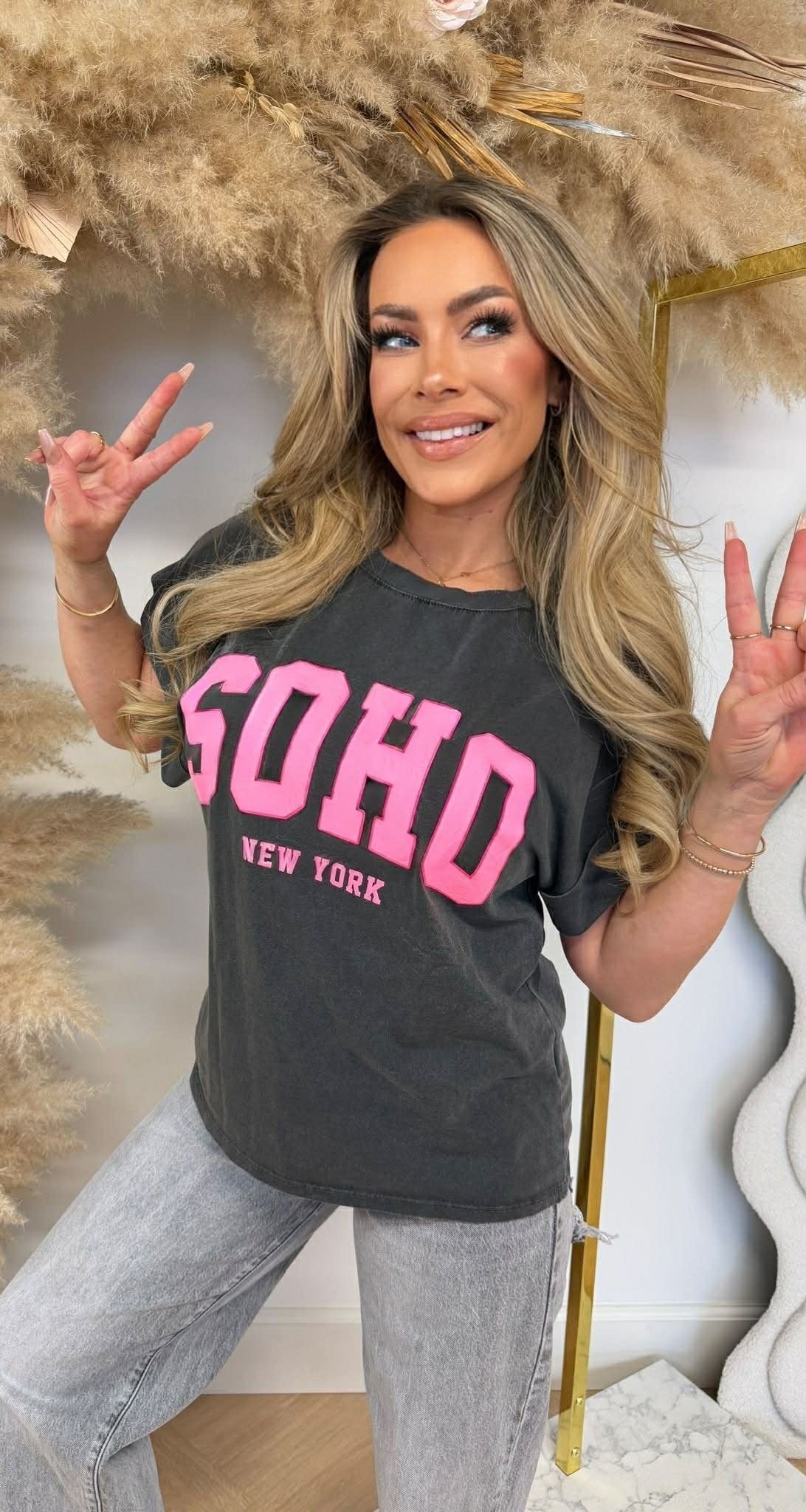 SOHO NEW YORK TEE 590010-116/690010-101 GRIS