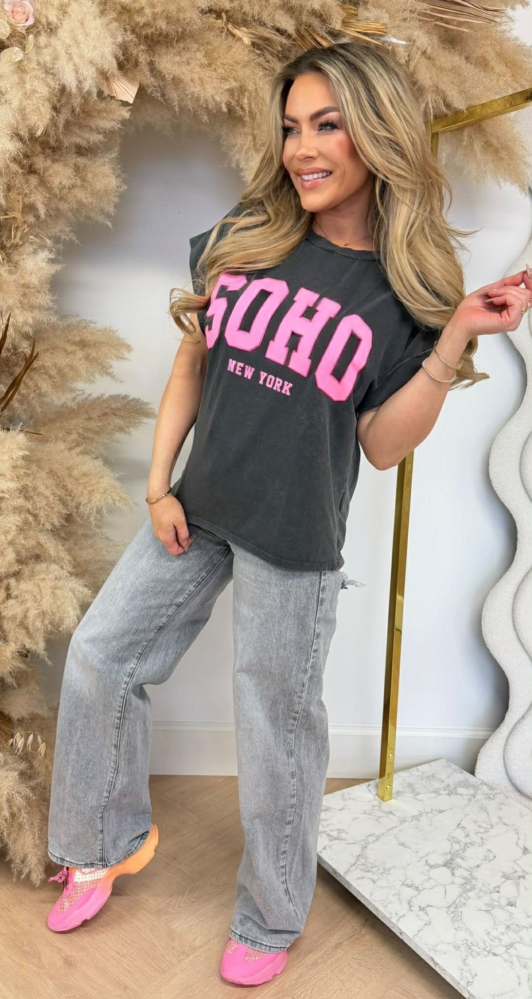 SOHO NEW YORK TEE 590010-116/690010-101 GRIS