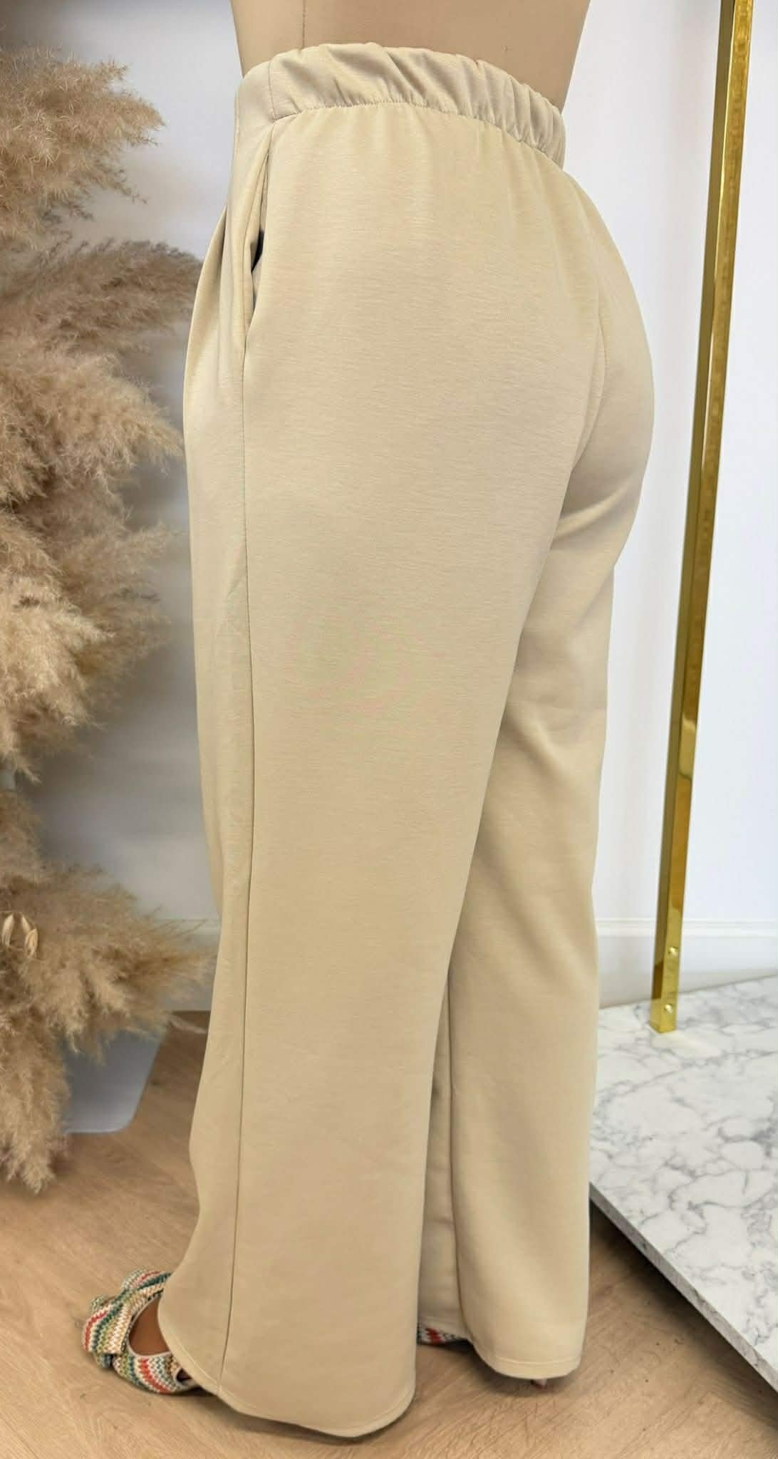 PANTALON STRETCH BEIGE