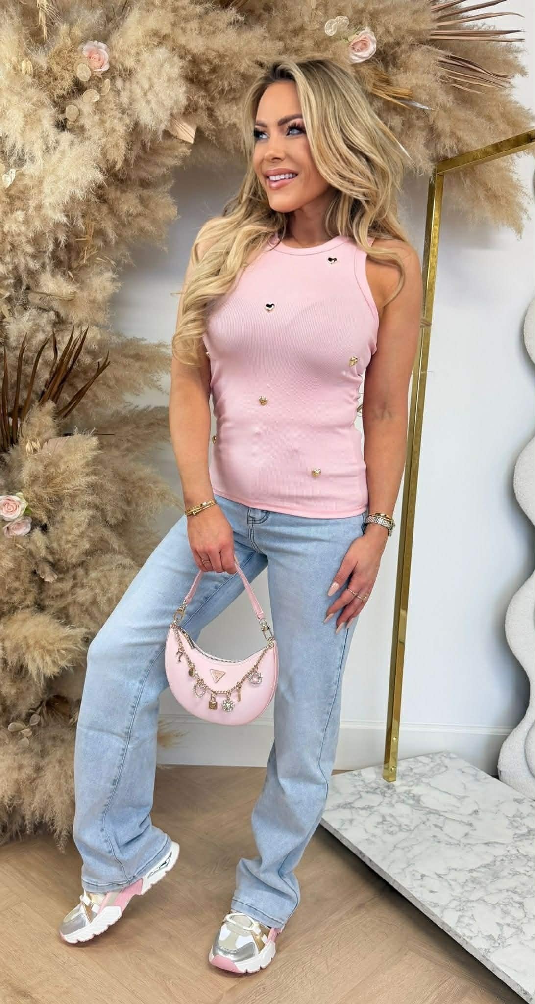 DÉBARDEUR SWEETHEART 535 ROSE