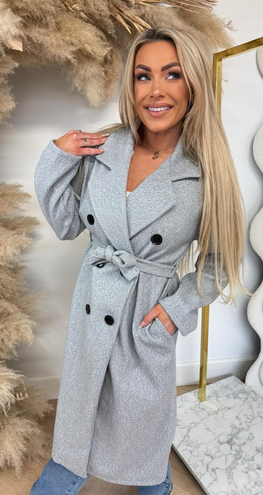 TRENCH-COAT GRIS