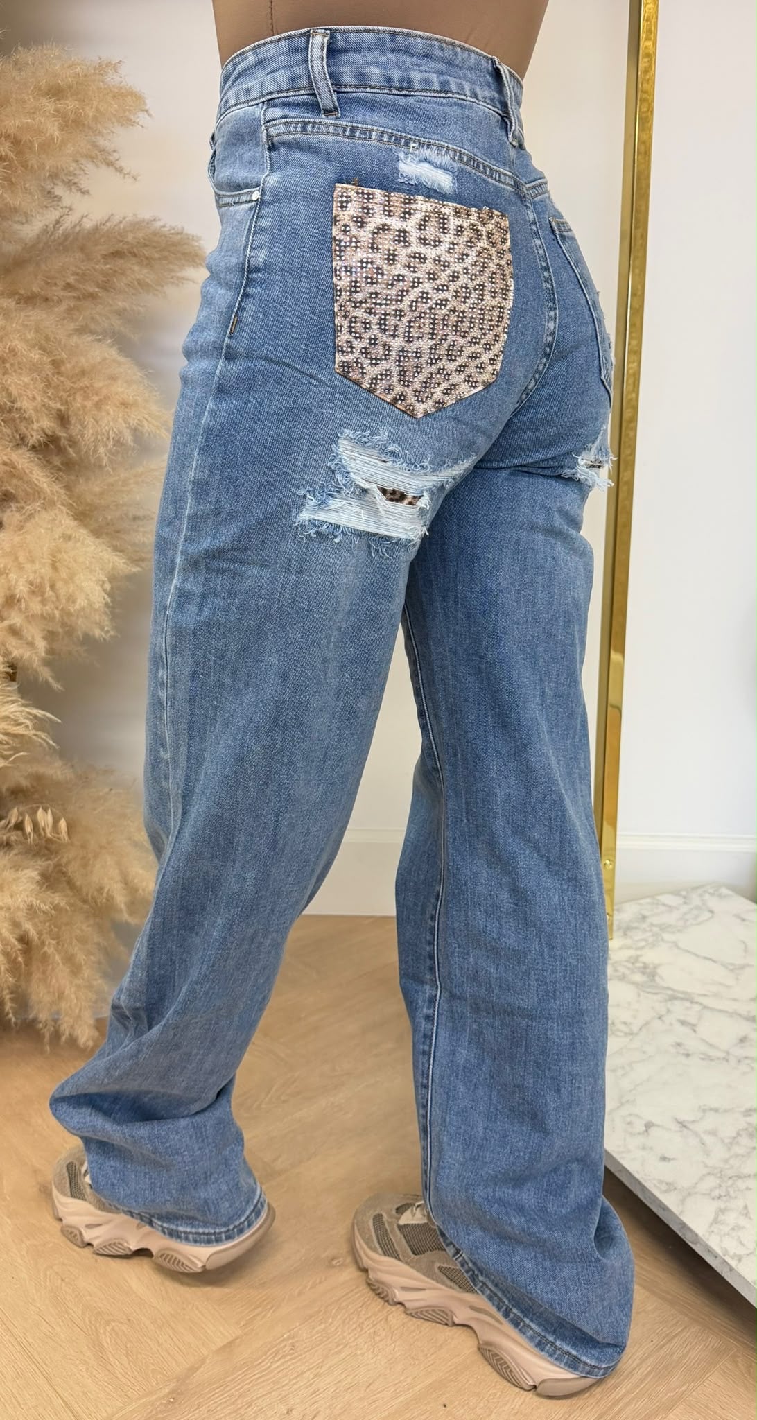 ANIMAL POCKET JEANS 1576 BLUE