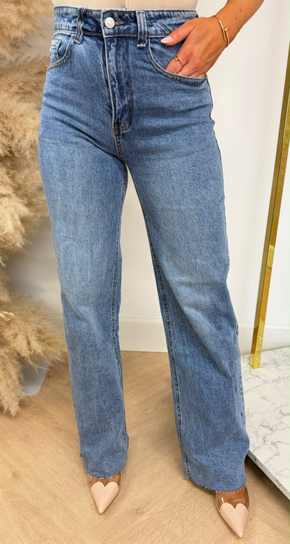 LEVI WIDE LEG JEANS 2272 DENIMBLUE