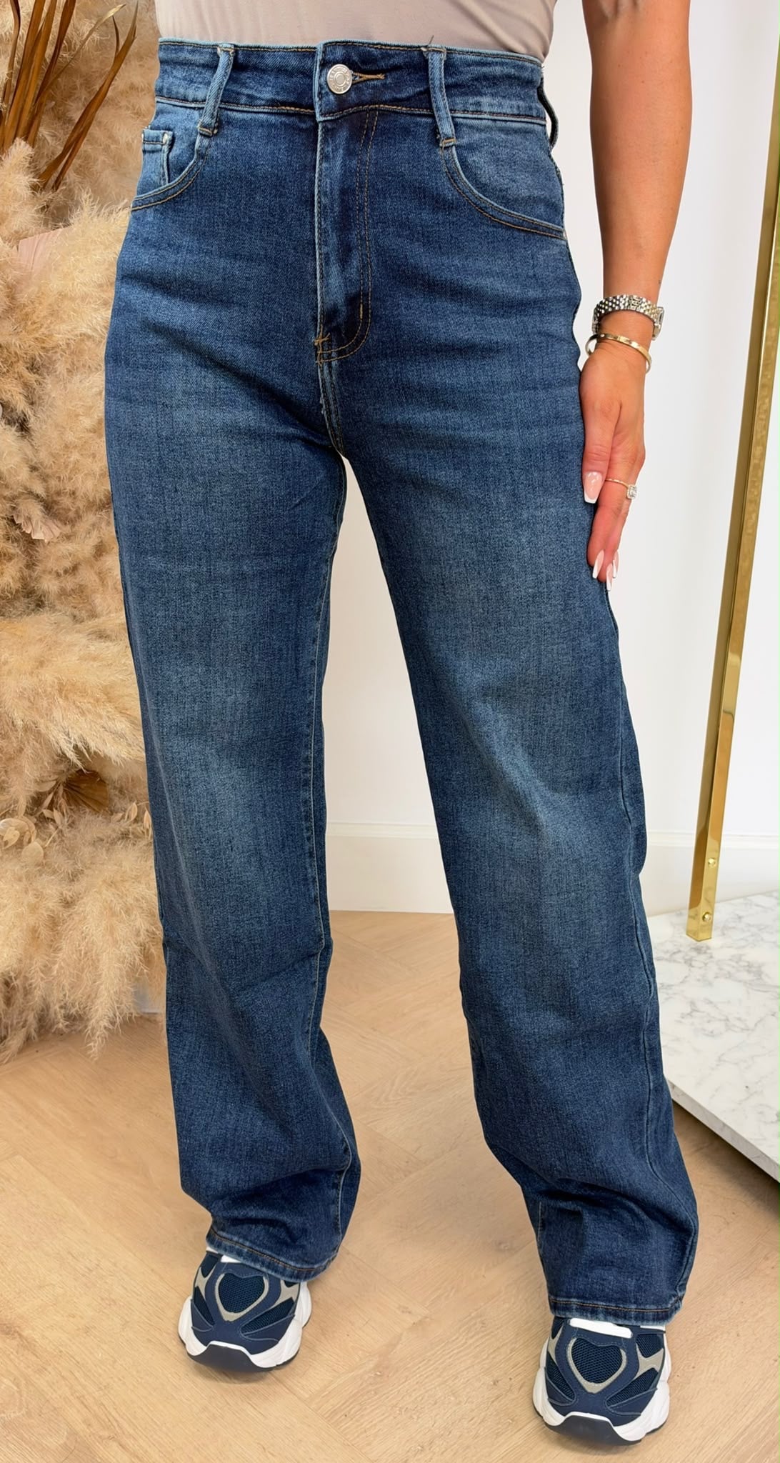 STYLE STRAIGHT LEG JEANS 2322 DARKBLUE