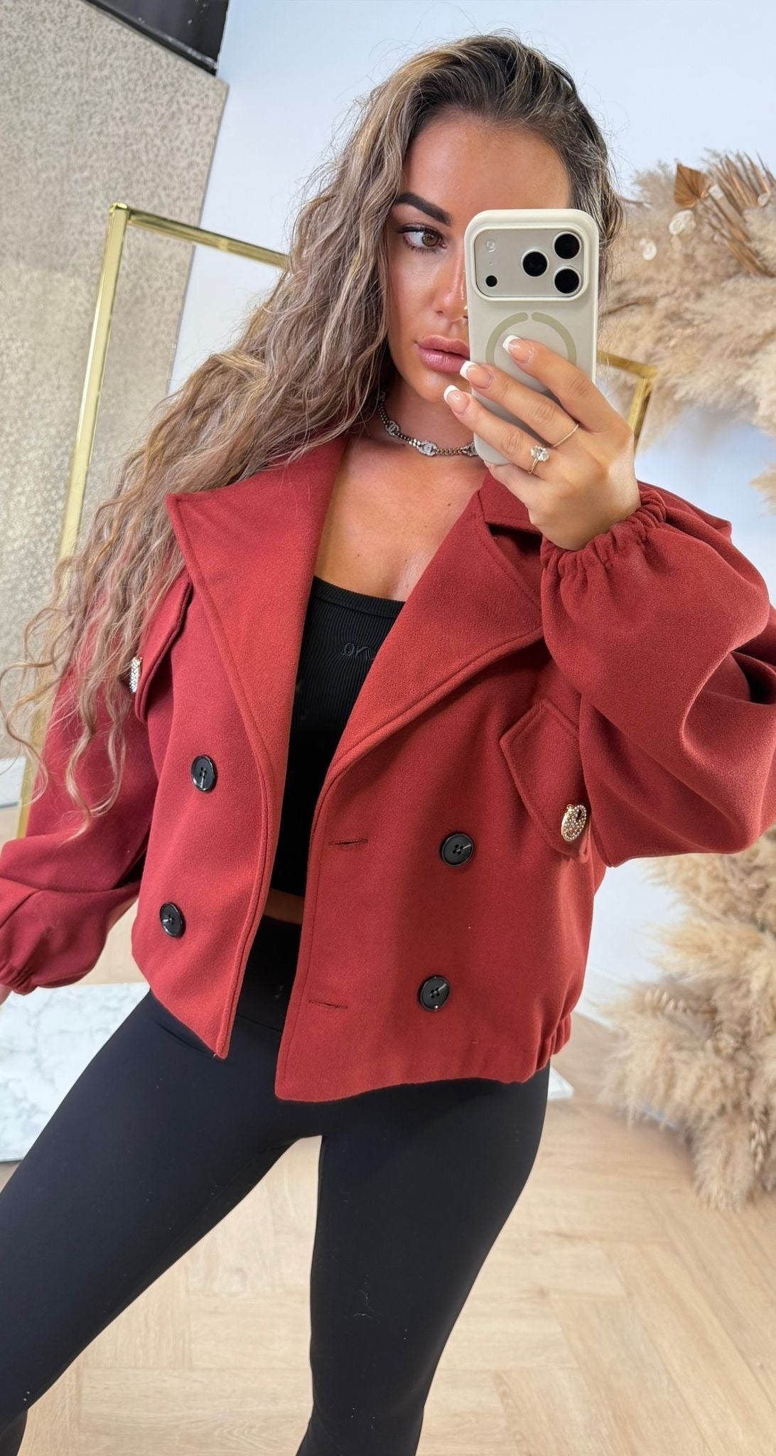 SHORT VILT M JACKET RED
