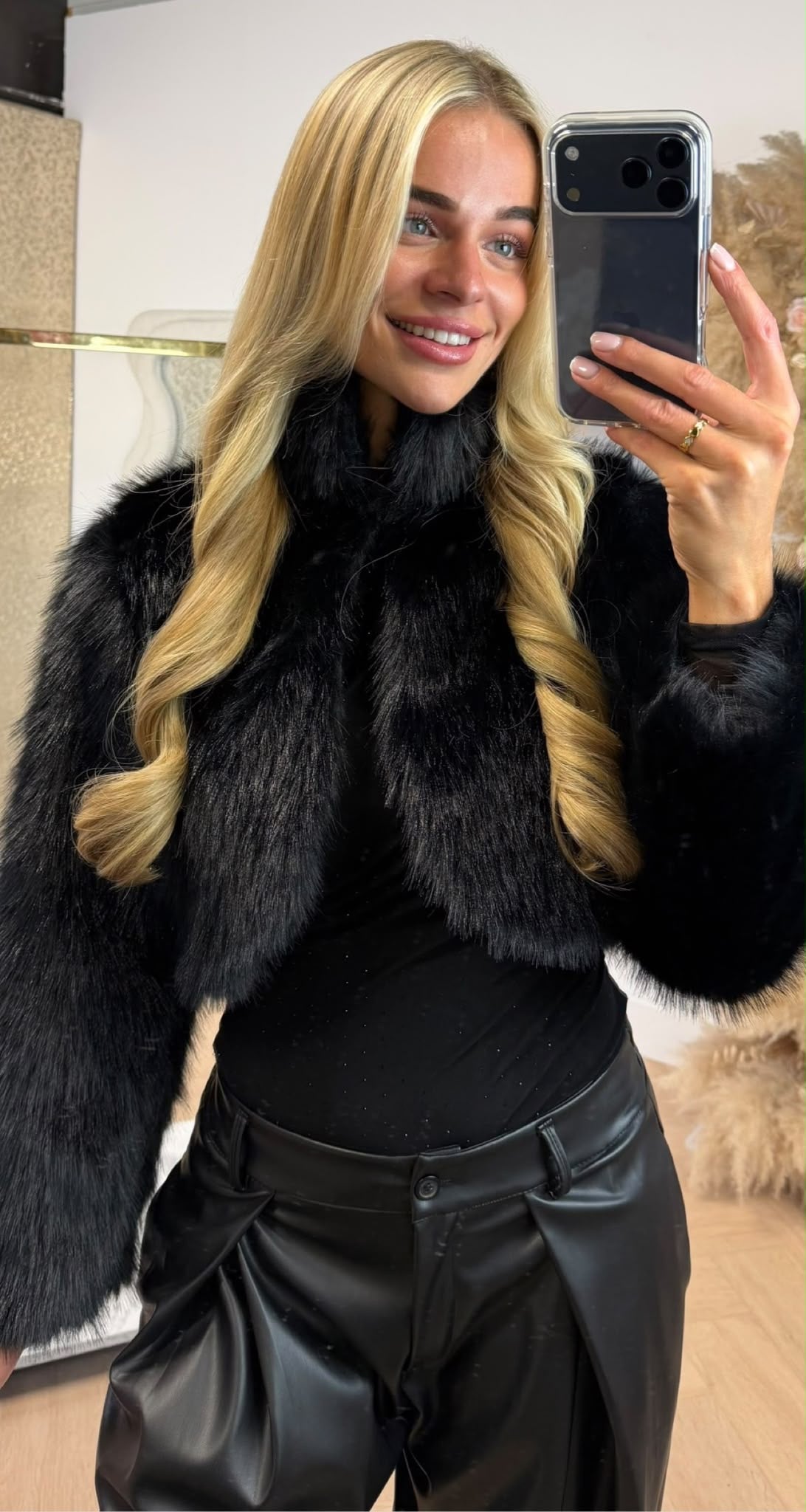 IMARA HARIY CROPPED JAS BLACK