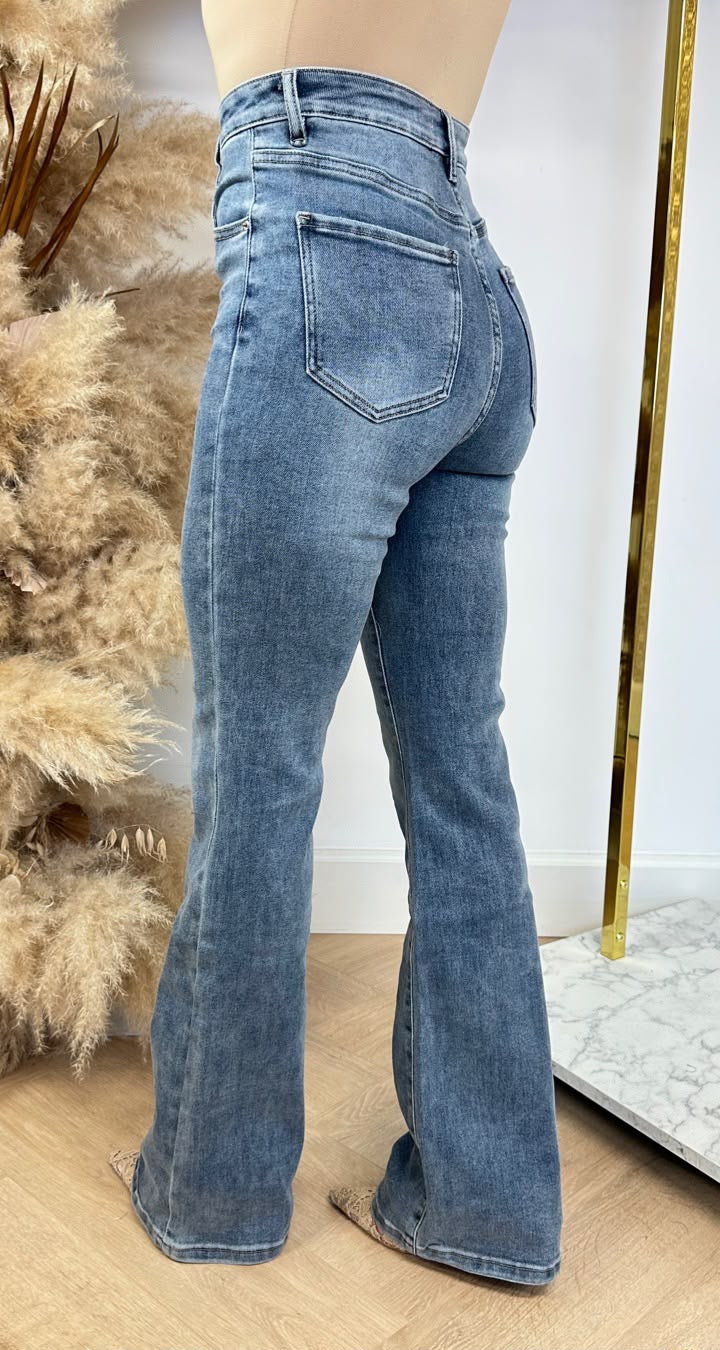 FLAIR FIT JEANS 6267-1 BLUE
