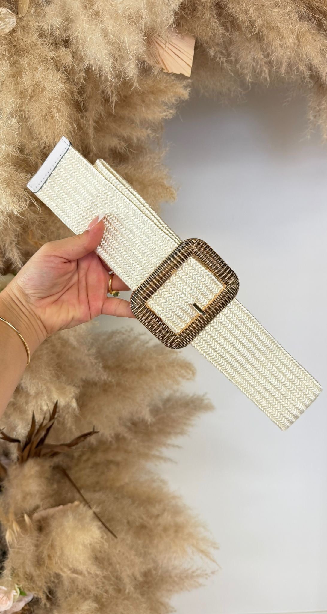 BOHO BELT 1150 OFFWHITE