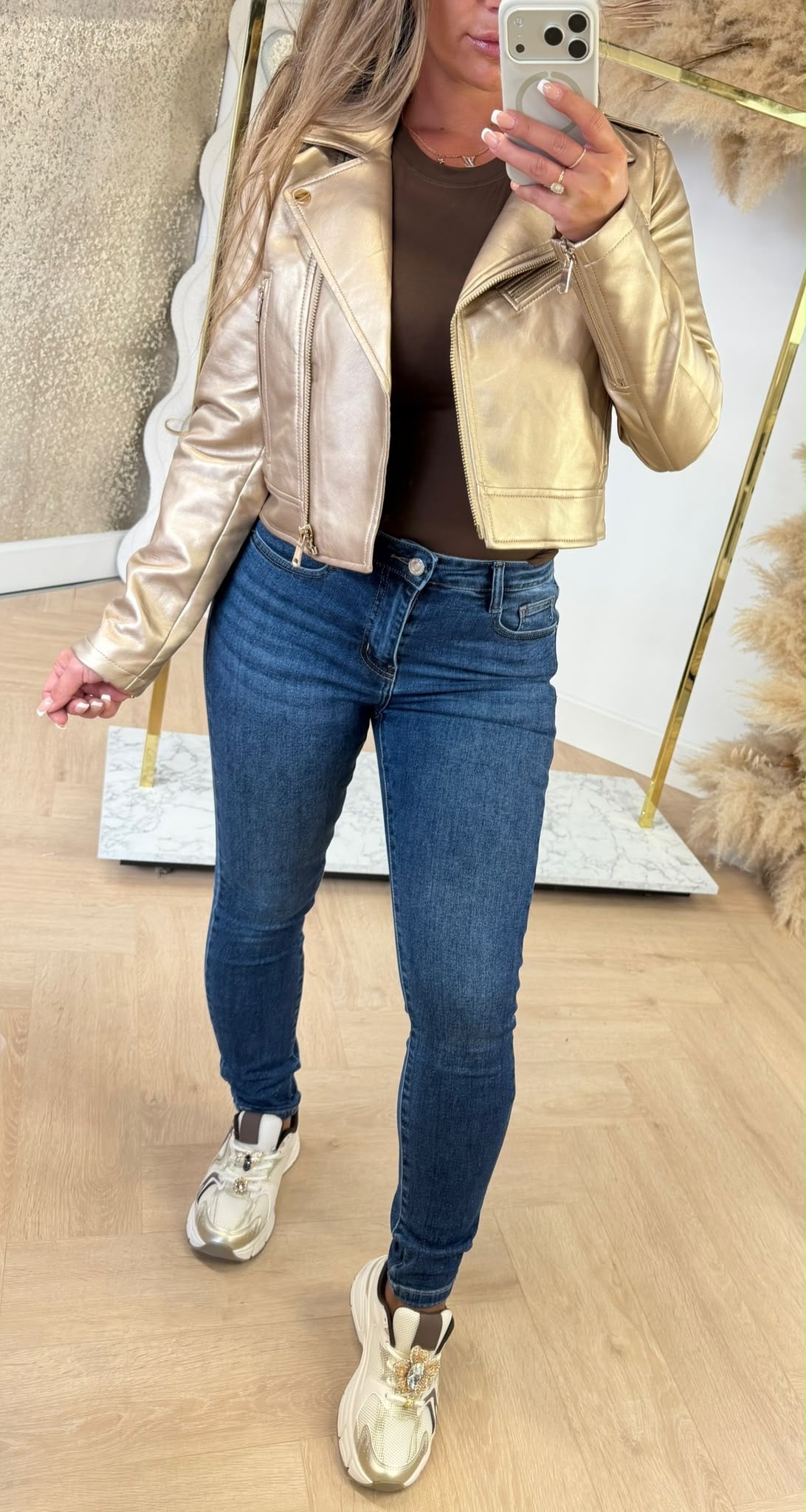 GOLDY LUXURY JACKET 2737 GOLD