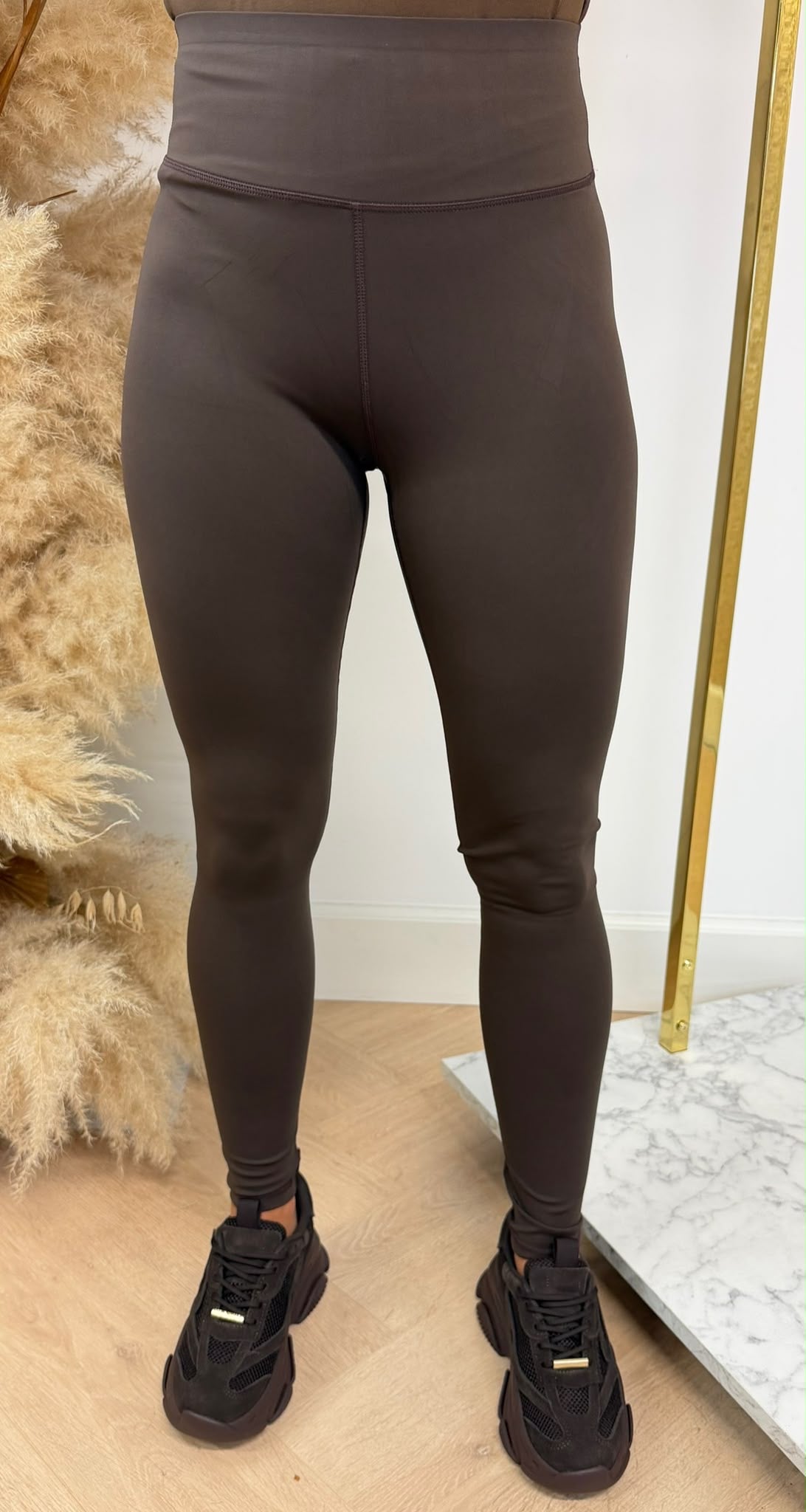 JULIA BASIC LEGGING 607-1 CHOCO