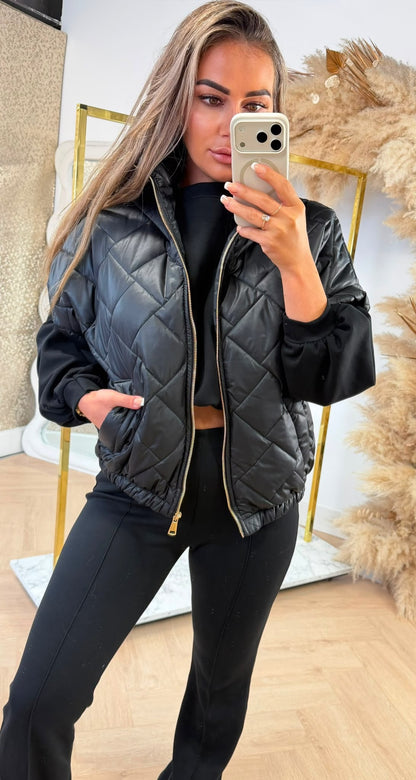 FASHION BODYWARMER BLACK