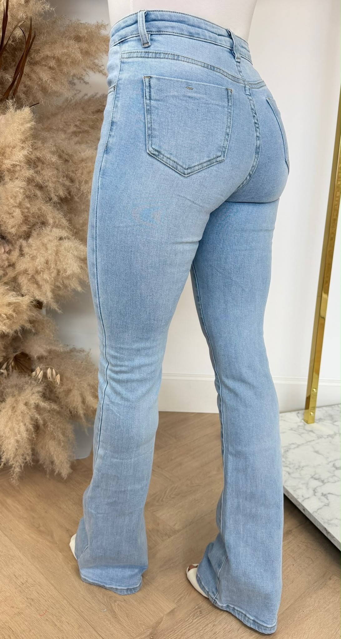FLARE JEANS 6156-1 LIGHTDENIM