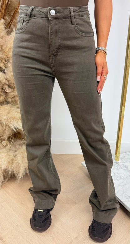 POCKET SPARKLE JEANS 16161ZI3 CHOCO