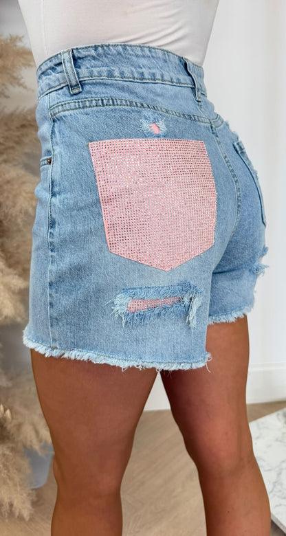 MISSY DIAMOND POCKET SHORT 3075