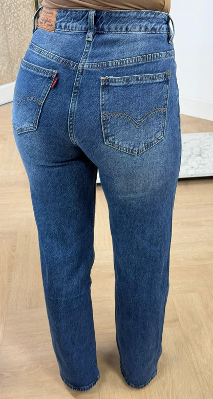 WIDE LEG LEVI JEANS 6097 DENIMBLUE