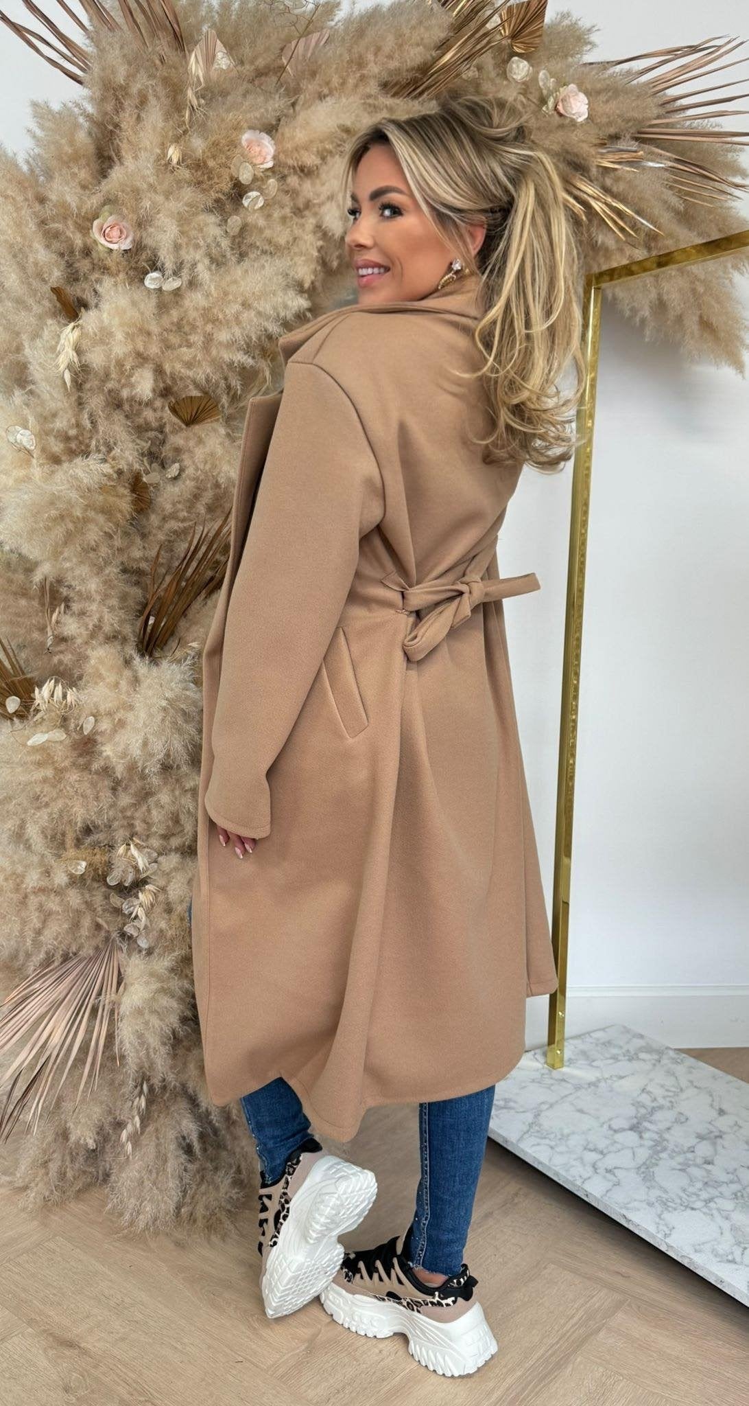 MANTEAU KARDASHIAN CAMEL