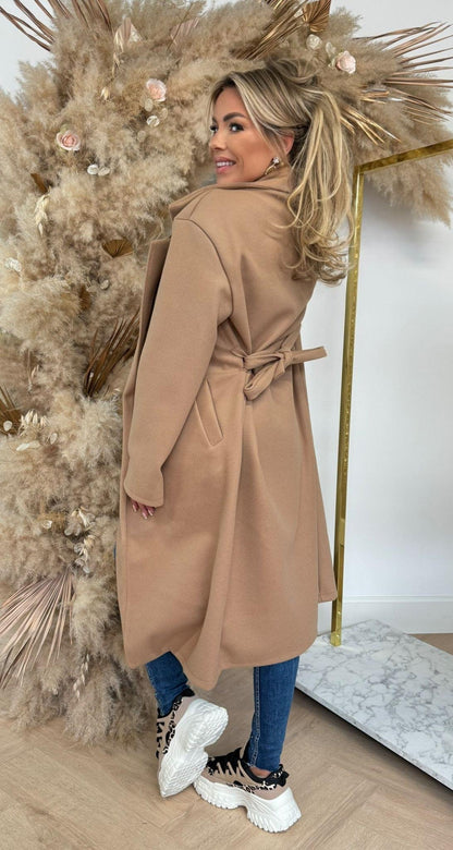 MANTEAU KARDASHIAN CAMEL