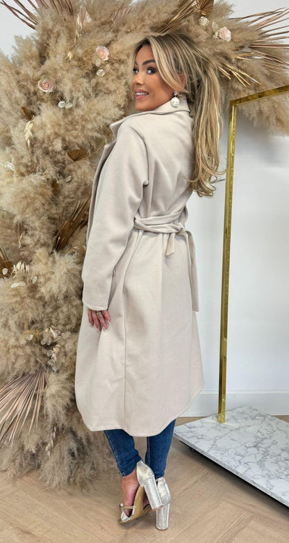 KARDASHIAN COAT LIGHTBEIGE