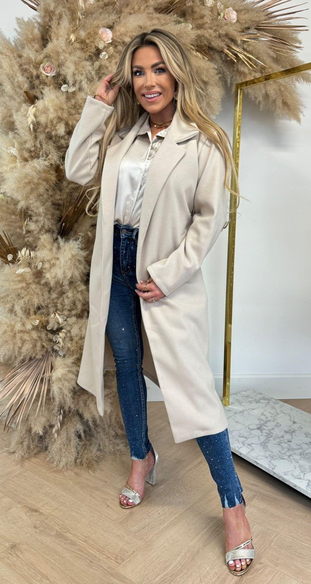 KARDASHIAN COAT LIGHTBEIGE