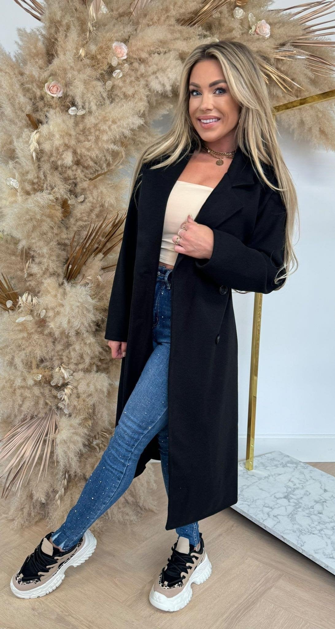 TRENCH COAT BLACK