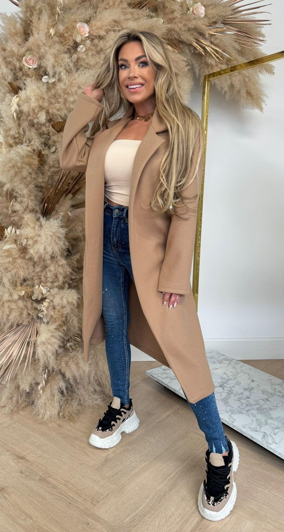 MANTEAU KARDASHIAN CAMEL