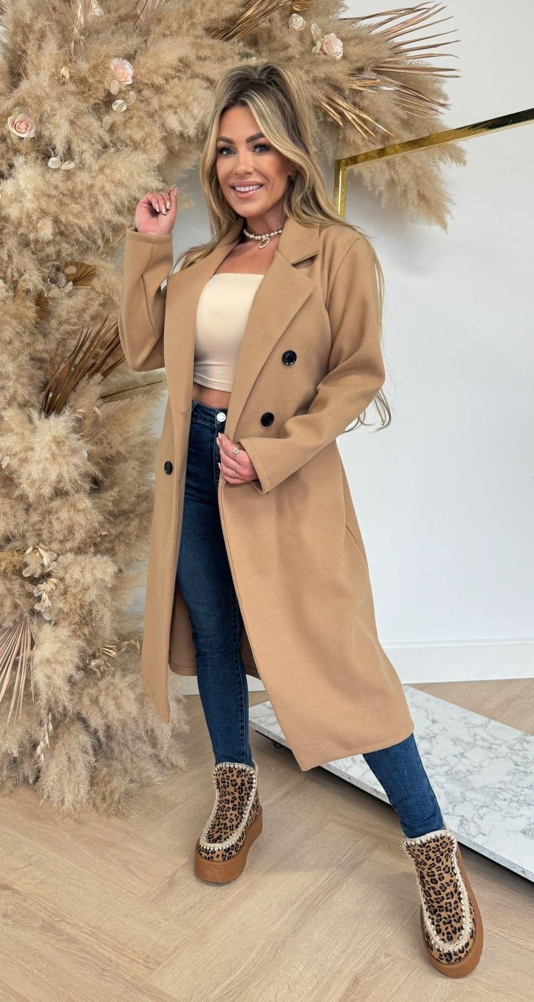 TRENCH COAT CAMEL