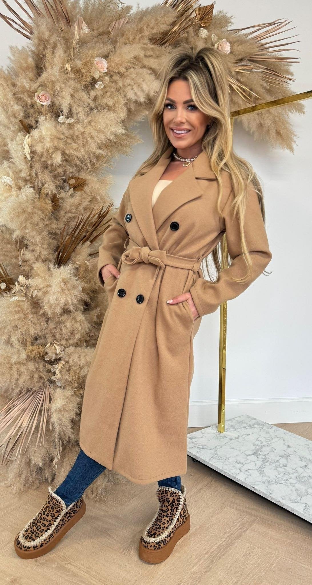 TRENCH COAT CAMEL