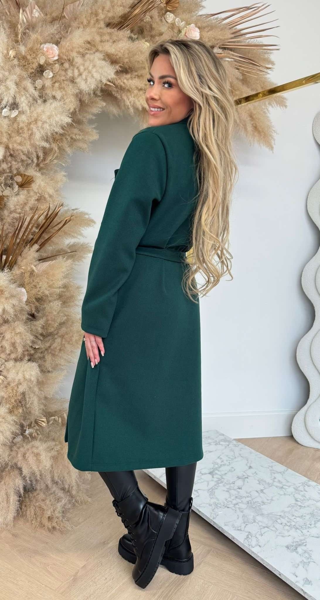 TRENCH COAT VERT GOÛT