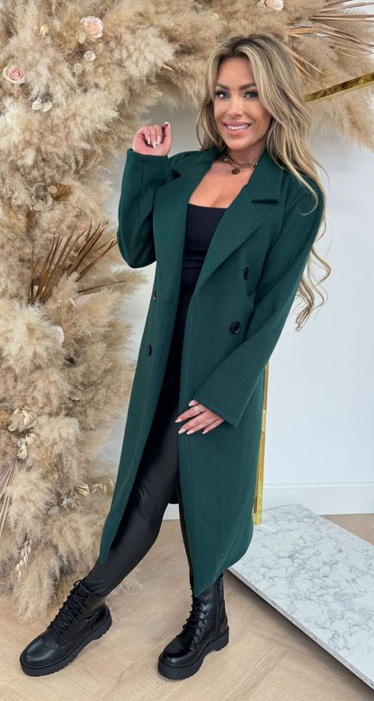 TRENCH COAT VERT GOÛT