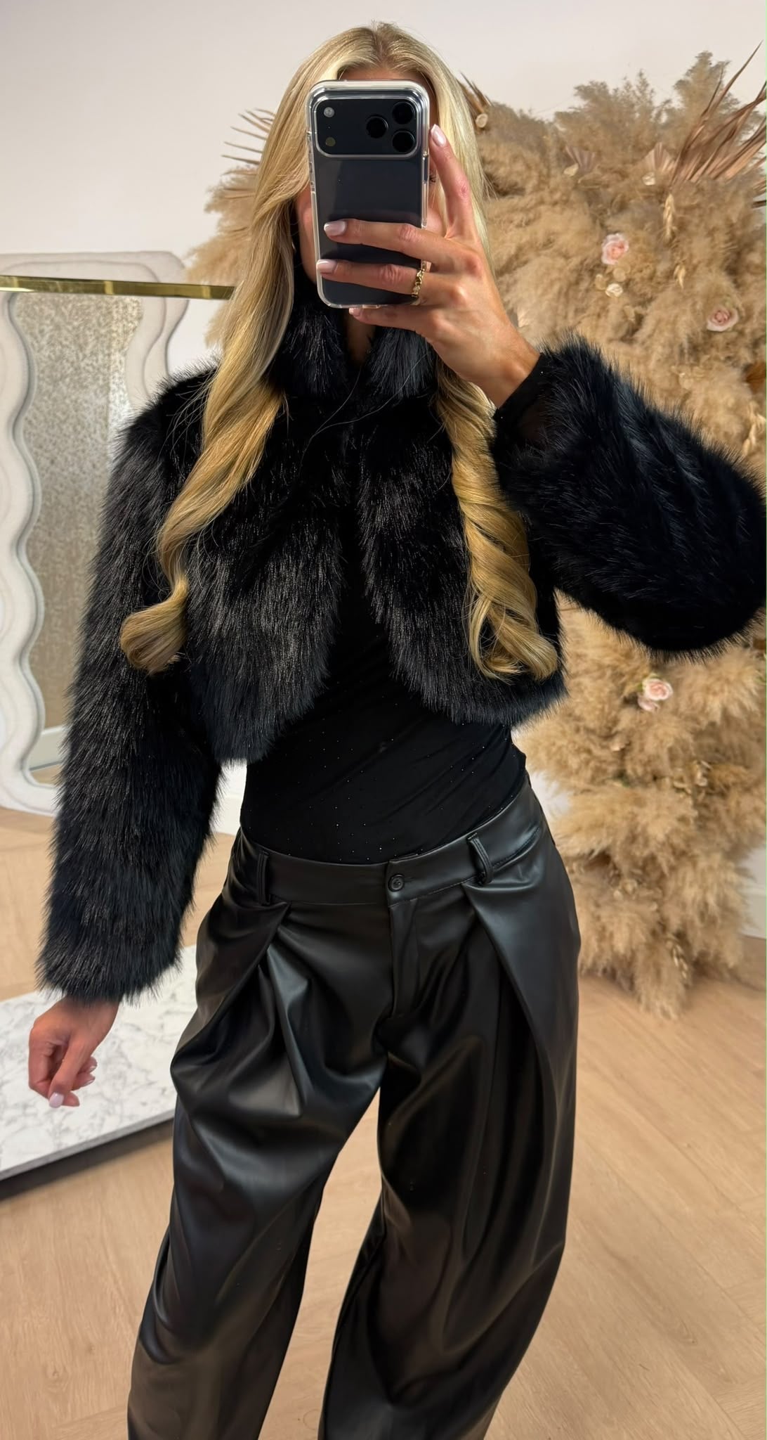 IMARA HARIY CROPPED JAS BLACK