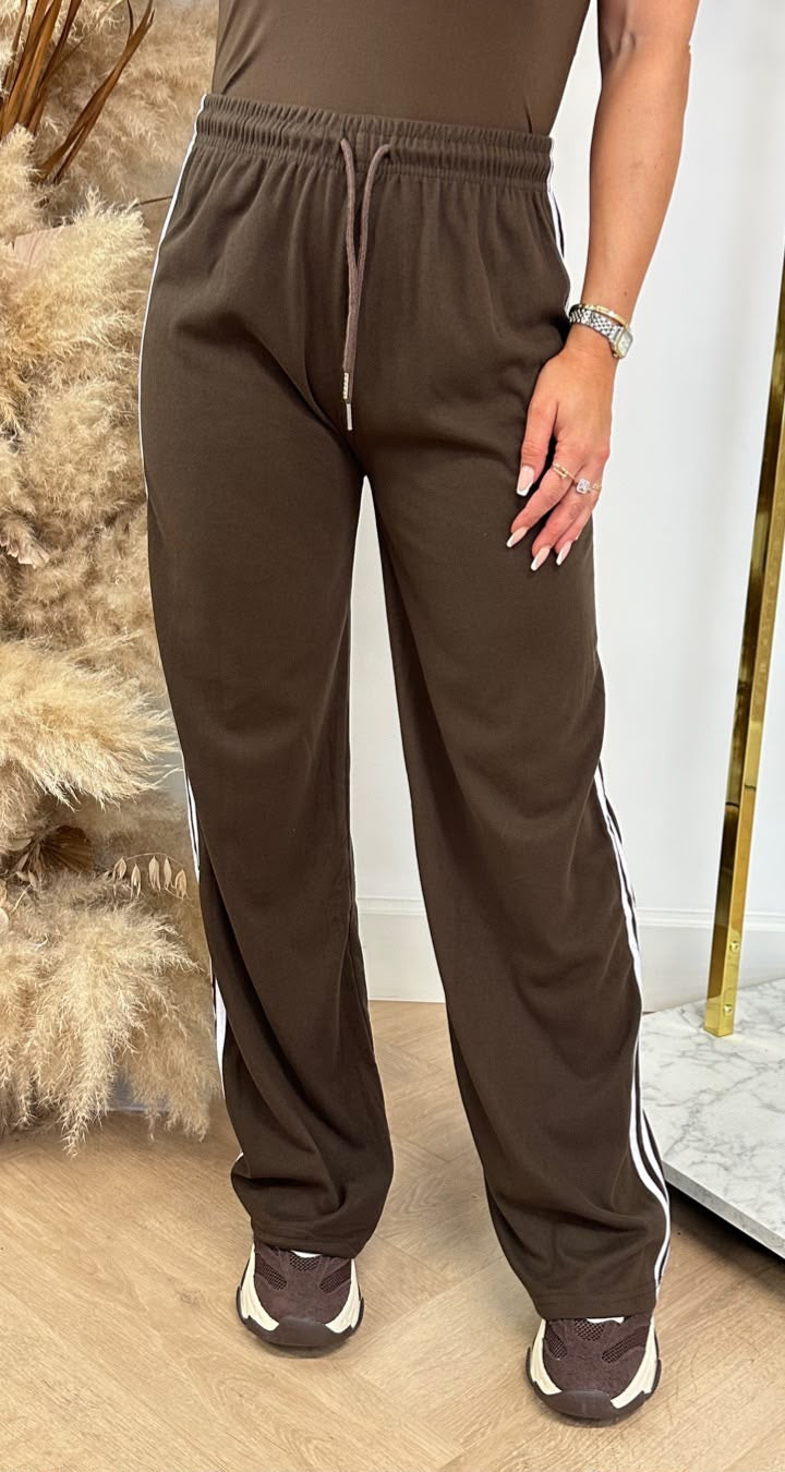 SUPER SOFT STRAIGHT LEG PANTS 1909 CHOCO