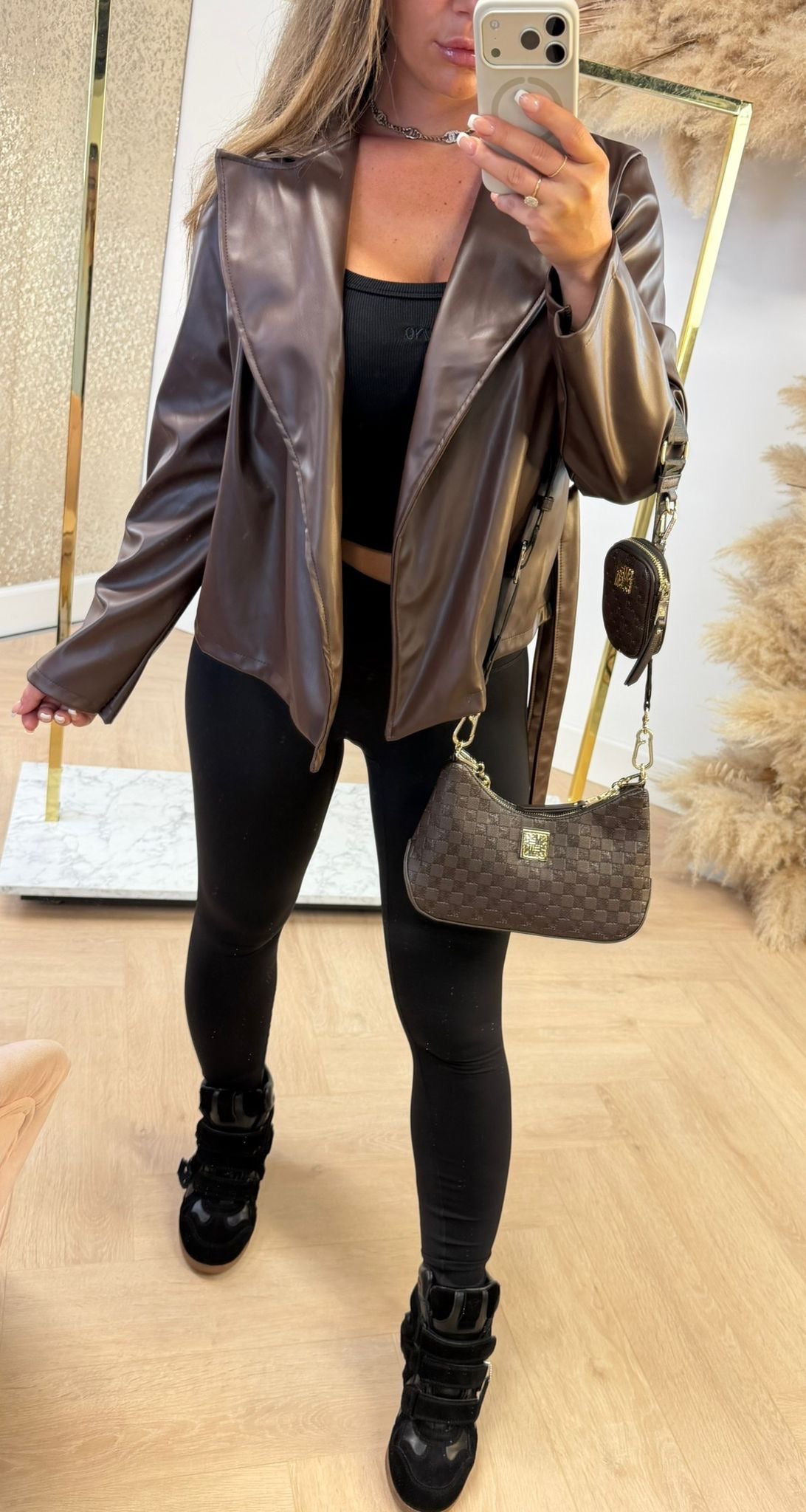 PAULA PU STRIK JASJE CHOCO