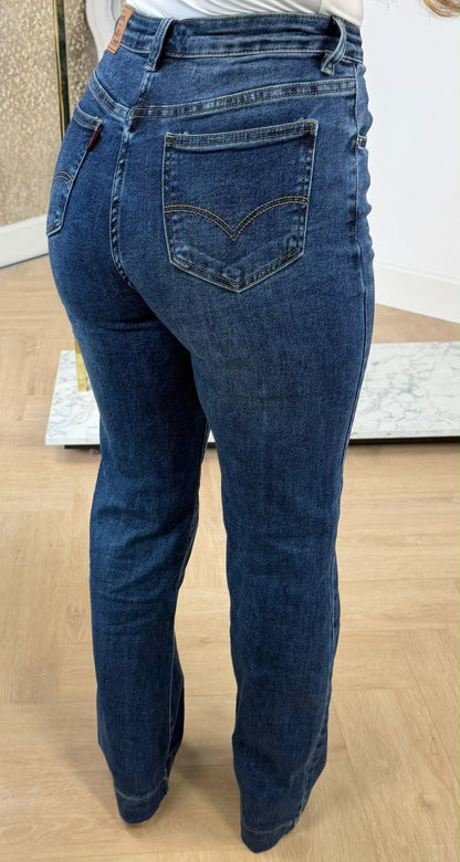 LEVI INSPIRED WIDE LEG JEANS 6881Q DARKBLUE