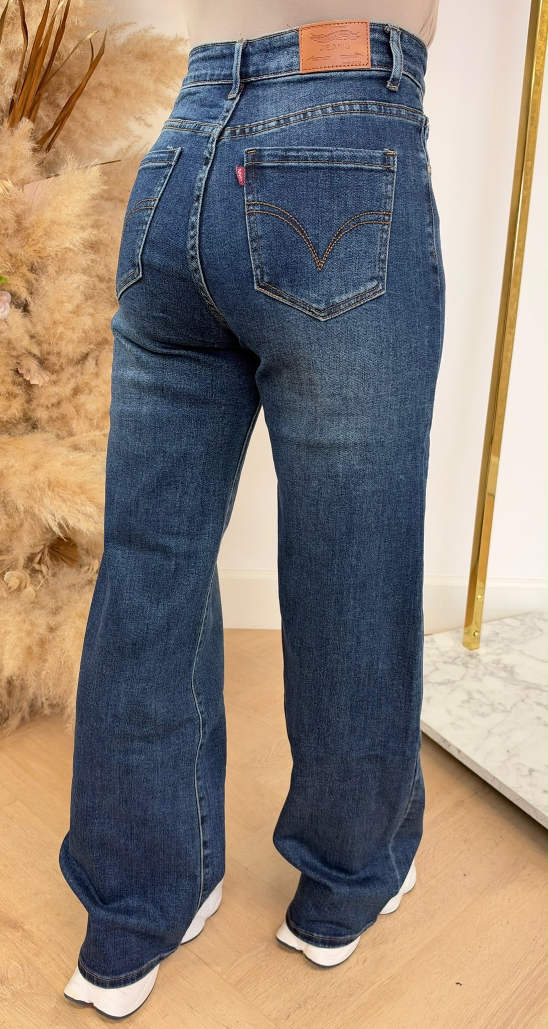 STYLE STRAIGHT LEG JEANS 2322 DARKBLUE